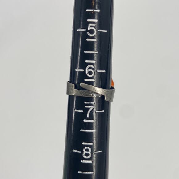 Handmade D and D orange dice ring - Picture 4 of 4